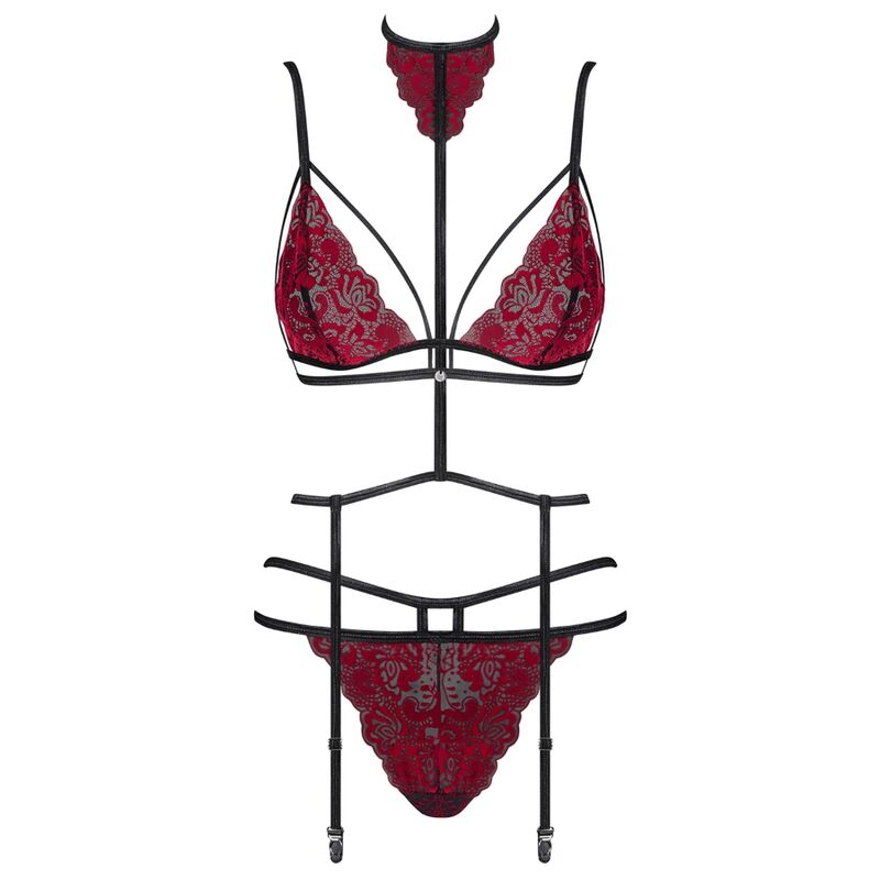 OBSESSIVE - SUGESTINA THREE PIECES SET L/XL - Image 5