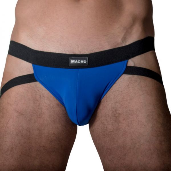 MACHO MX22B JOCKSTRAP - BLUE S/M