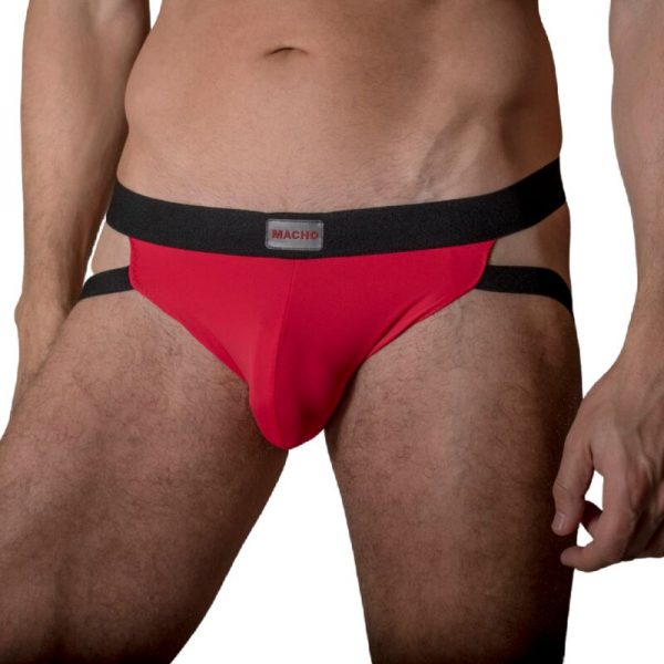 MACHO MX22R JOCKSTRAP - RED S/M - Image 2