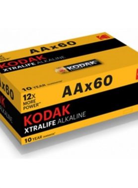 KODAK XTRALIFE (BATTERY PRICE) ALKALINE AA LR6 60 UNIT/BOX