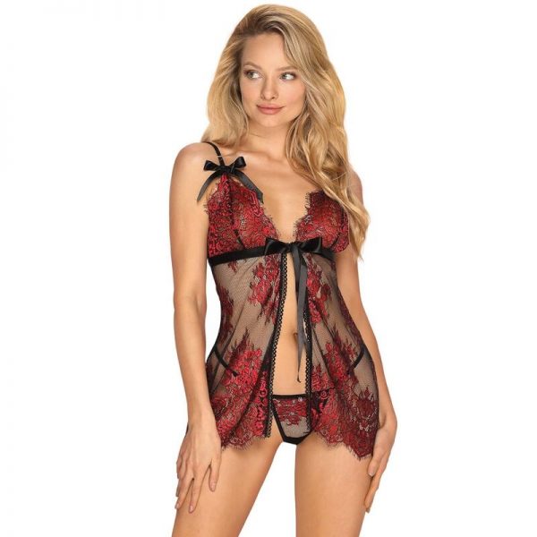 OBSESSIVE - REDESSIA BABYDOLL AND THONG S/M