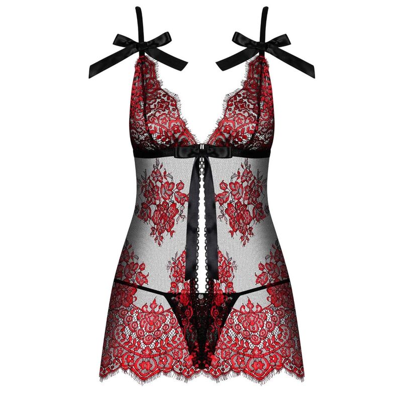 OBSESSIVE - REDESSIA BABYDOLL AND THONG L/XL - Image 5