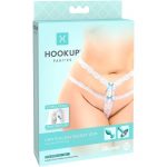 HOOK UP PANTIES - CROTCHLESS SECRET GEM WHITE
