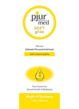 PJUR - MED SOFT GLIDE SILICONE LUBRICANT 1.5 ML