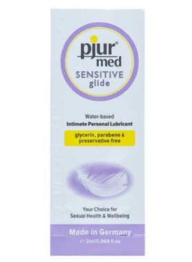 PJUR - MED SENSITIVE GLIDE WATER BASED LUBRICANT 2 ML