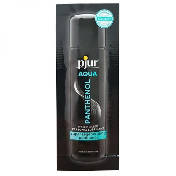 PJUR AQUA PANTHENOL WATER BASED LUBRICANT 2 ML