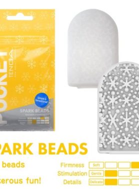 TENGA - SPARK BEARDS POCKET MASTURBATOR