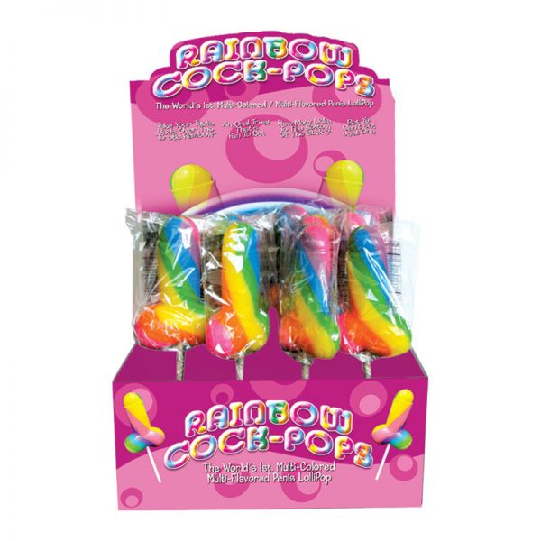 PRIDE - SPENCER & FLEETWOOD RAINBOW COCK LGBT LOLLIPOP - Image 2