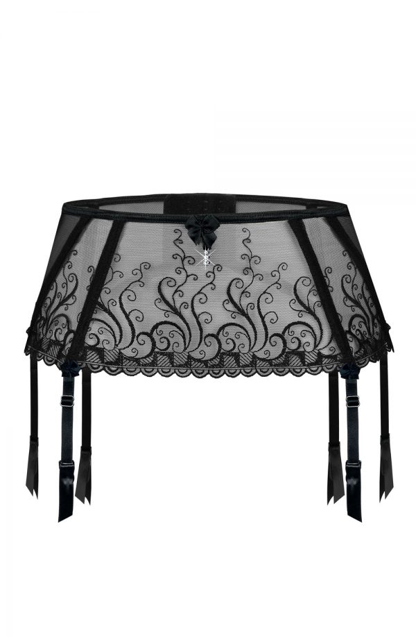 Roza Anuk Suspender Belt Black - Image 3