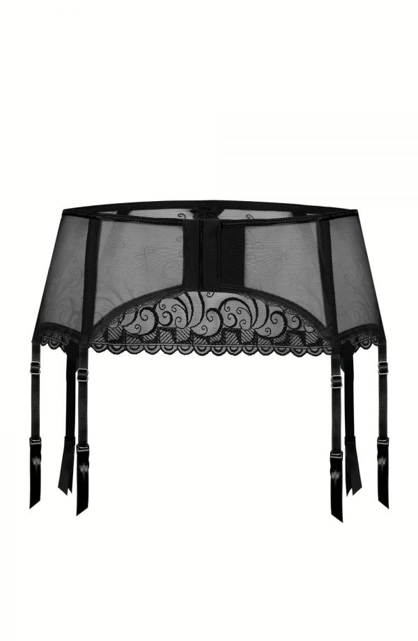 Roza Anuk Suspender Belt Black - Image 4