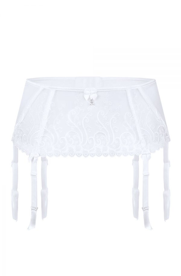 Roza Anuk Suspender Belt White - Image 3