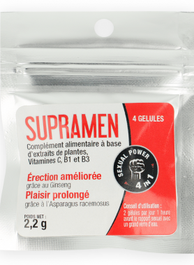 SUPRAMEN IMPROVED ERECTIONS 4 PILLS