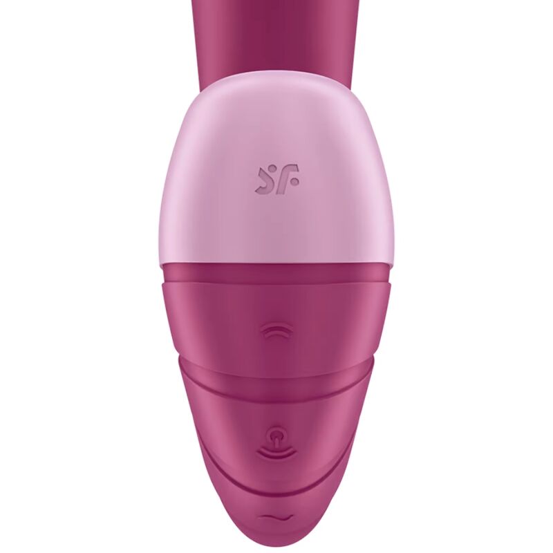SATISFYER SUPERNOVA AIR PULSE STIMULATOR & VIBRATION - RED - Image 2