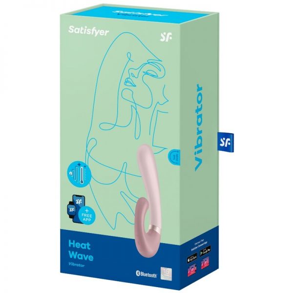 SATISFYER - HEAT WAVE VIBRATOR APP PINK - Image 4