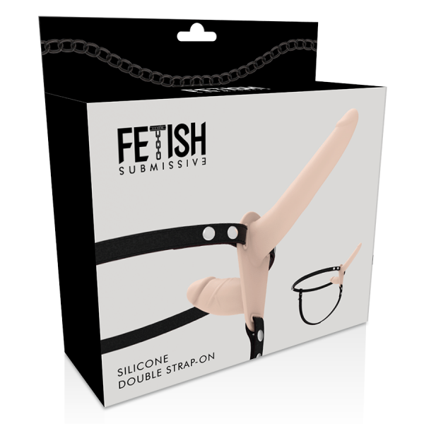 FETISH SUBMISSIVE DOUBLE PENETRIX STRAP-ON FLESH UP - Image 4