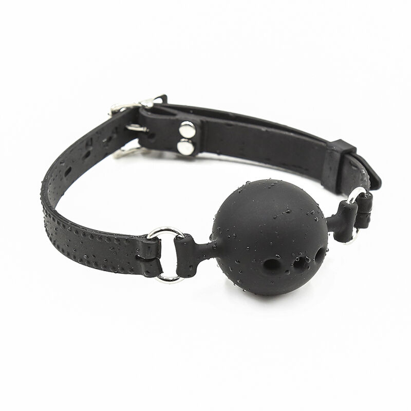 OHMAMA FETISH - BREATHABLE SILICONE BALL GAG SIZE S - Image 2