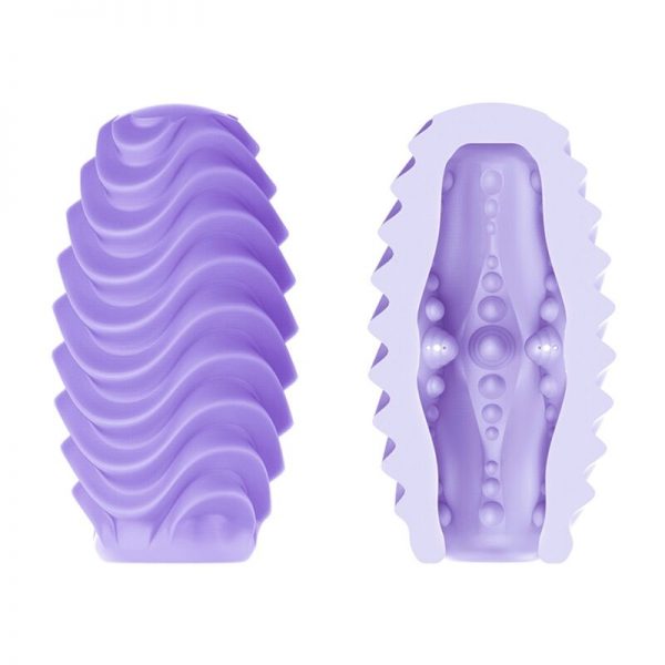 PRETTY LOVE - DOUBLE SIDED LILAC MASTURBATOR EGG - Image 2