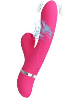 PRETTY LOVE - WILLOW RABBIT VIBRATOR AND SUCKER