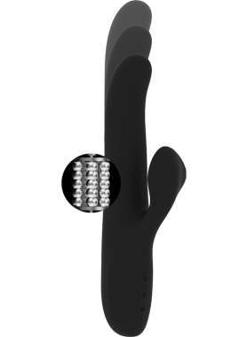 OHMAMA MULTIFUNCTIONAL VIBRATOR - BLACK