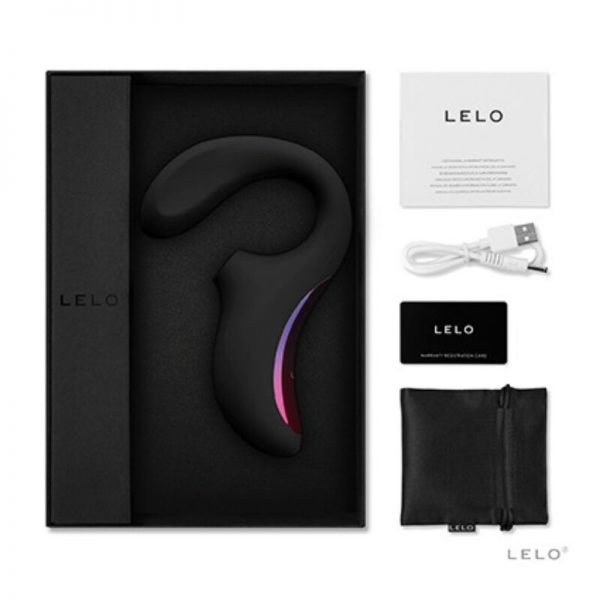 LELO ENIGMA CRUISE DUAL STIMULATION SONIC MASSAGER BLACK - Image 4