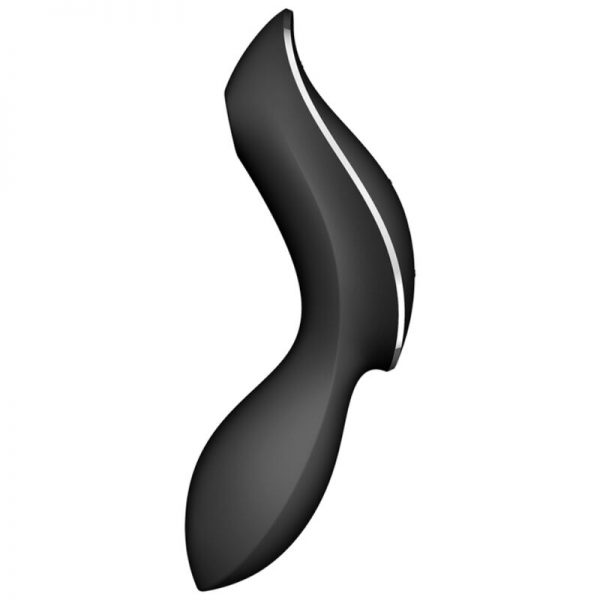 SATISFYER - CURVY TRINITY 2 AIR PULSE VIBRATOR BLACK - Image 2