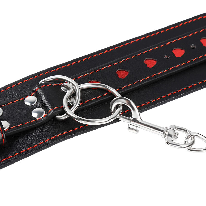 OHMAMA FETISH - HEART INLAID HANDCUFFS - Image 6