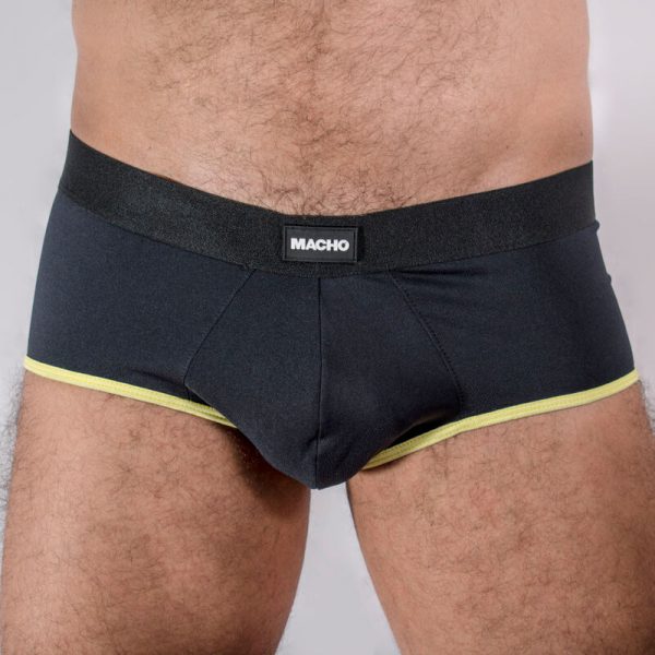 MACHO - MS24A BRIEF DARK YELLOW UNDERPANTS M