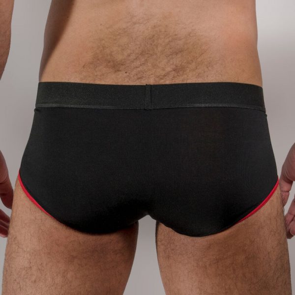 MACHO - MS24R UNDERPANTS BRIEF DARK RED S - Image 3