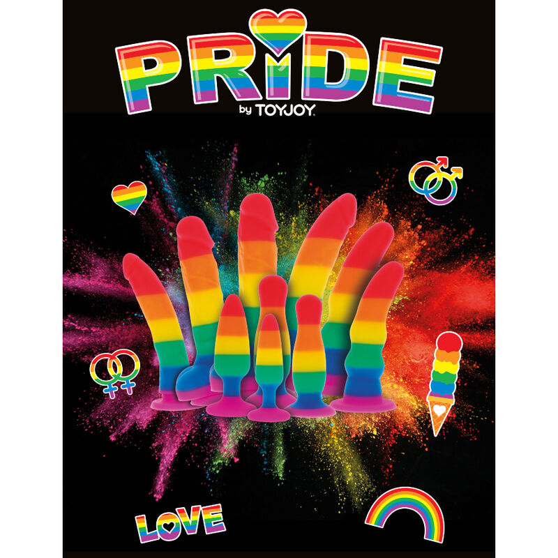 PRIDE - LGBT FLAG DILDO 15 CM - Image 3