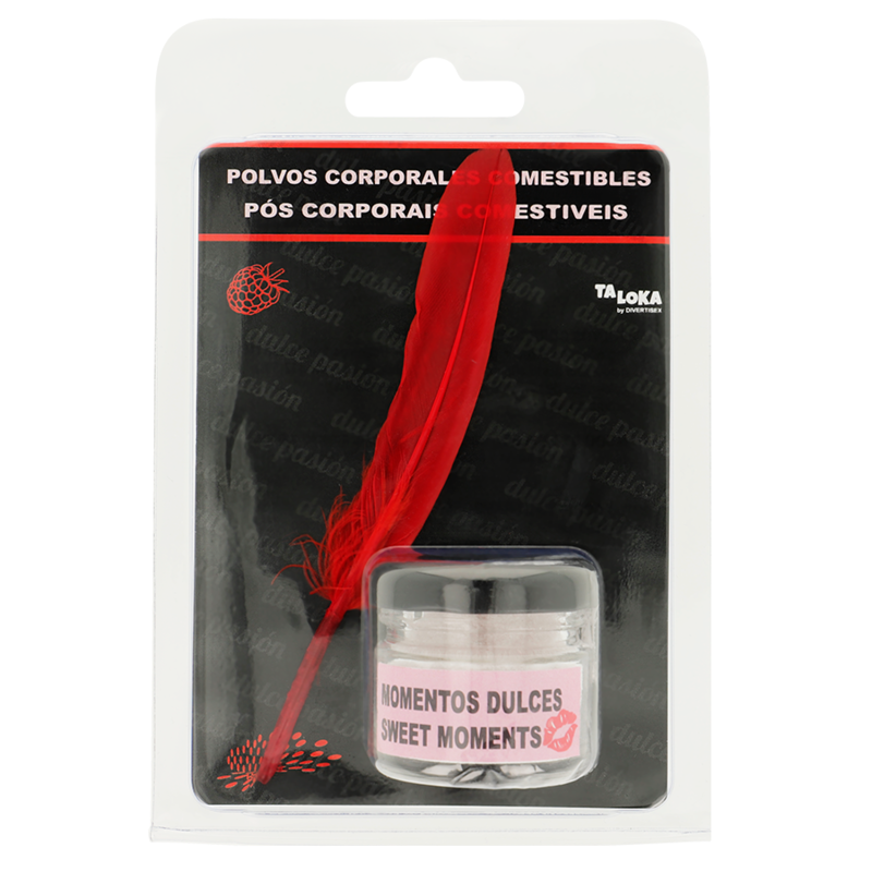 DIABLO GOLOSO - RASPBERRY EDIBLE BODY POWDER - Image 2