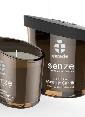 SWEDE - SENZE EUPHORIA MASSAGE CANDLE - VANILLA, SANDALWOOD
