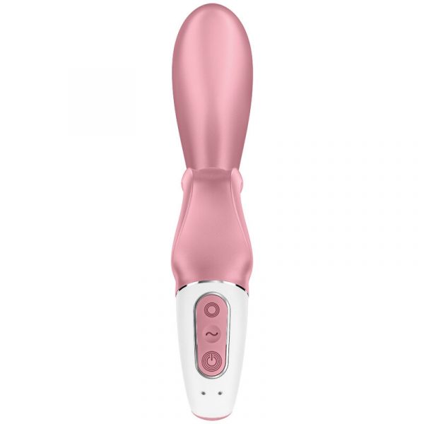 SATISFYER - HUG ME RABBIT VIBRATOR APP PINK - Image 3