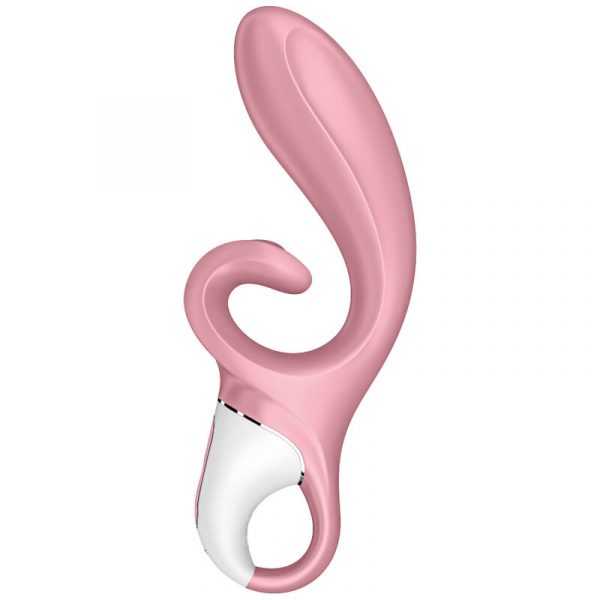 SATISFYER - HUG ME RABBIT VIBRATOR APP PINK - Image 2