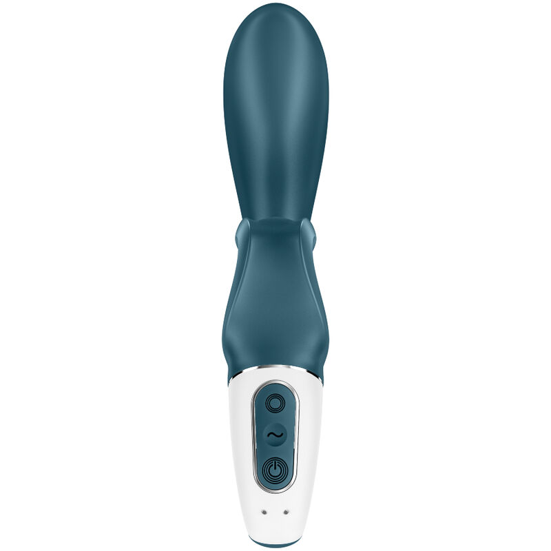 SATISFYER - HUG ME RABBIT VIBRATOR APP BLUE - Image 3
