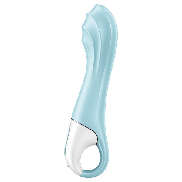 SATISFYER - AIR PUMP VIBRATOR 5+ INFLATABLE G-SPOT VIBRATOR APP BLUE - Image 2