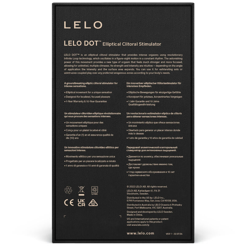 LELO - DOT CLITORIS STIMULATOR - PINK - Image 4