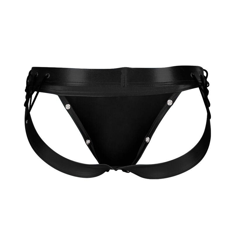 CUT4MEN - JOCKSTRAP DESIRE BLACK LEATHERETTE XL - Image 4