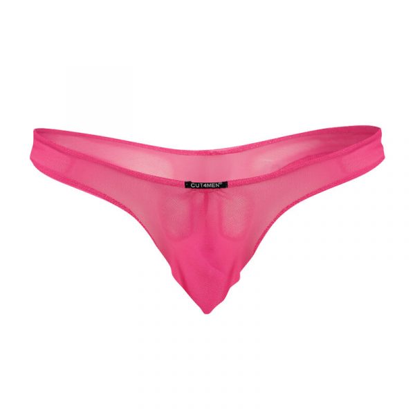 CUT4MEN - POUCH ENHANCING THONG FUCHSIA S - Image 3