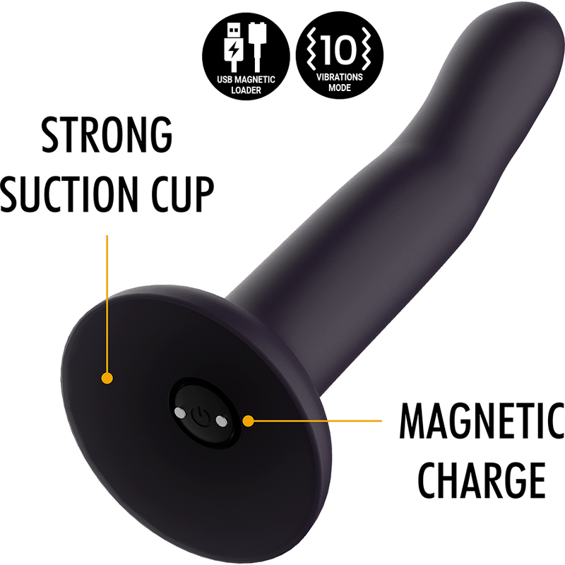 MYTHOLOGY DUMAN MYSTIC DILDO S - VIBRATOR WATCHME WIRELESS TECHNOLOGY COMPATIBLE - Image 4