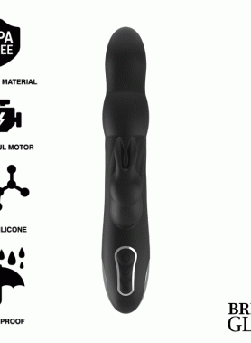 BRILLY GLAM - MOEBIUS RABBIT VIBRATOR & ROTATOR + WATCHME REMOTE CONTROL