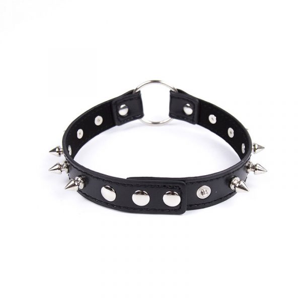 OHMAMA FETISH SPIKES PUNK COLLAR - Image 2