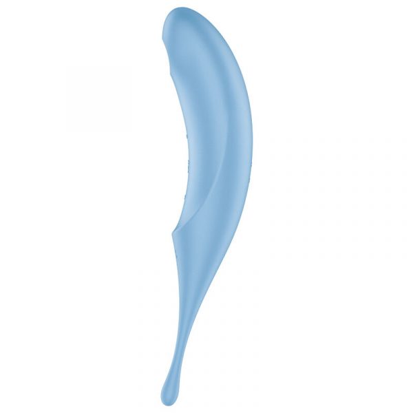 SATISFYER - TWIRLING PRO AIR PULSE STIMULATOR & VIBRATOR BLUE - Image 3