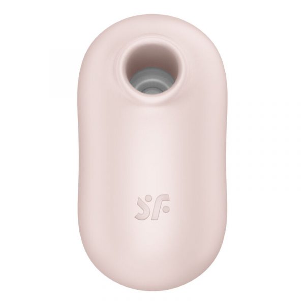 SATISFYER - PRO TO GO 2 DOUBLE AIR PULSE STIMULATOR & VIBRATOR BEIGE - Image 2