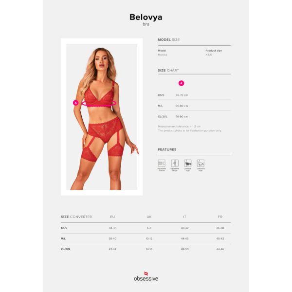 OBSESSIVE - BELOVYA BRA XS/S - Image 5