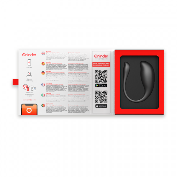 ONINDER - NAIROBI VIBRATING EGG BLACK - FREE APP - Image 6