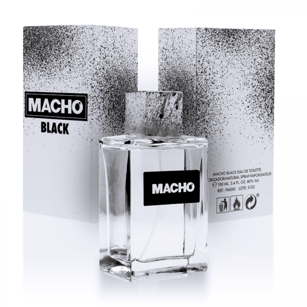 MACHO BLACK EAU DE TOILETTE PERFUME 100 ML - Image 6