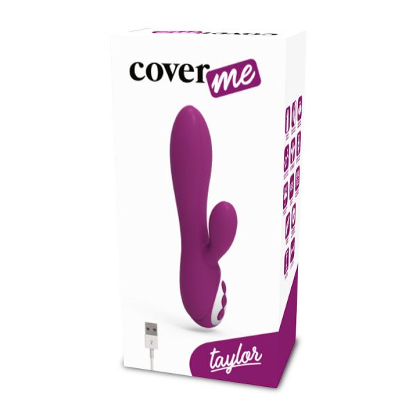 COVERME TAYLOR VIBRATOR RECHARGEABLE 10 SPEED WATERPROOF - Image 5