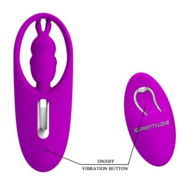 PRETTY LOVE - WILD RABBIT STIMULATOR FOR PANTIES WITH REMOTE CONTROL LILAC - Image 3