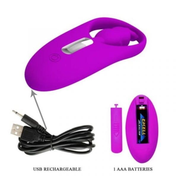 PRETTY LOVE - WILD RABBIT STIMULATOR FOR PANTIES WITH REMOTE CONTROL LILAC - Image 4