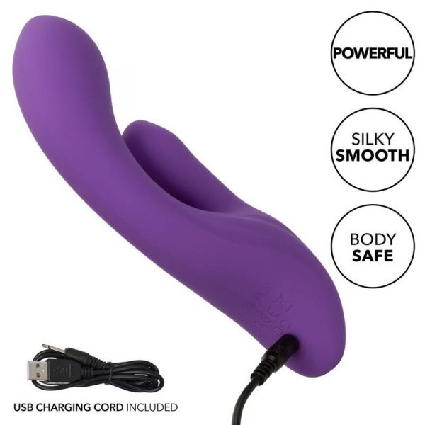 CALEXOTICS - STELLA DUAL PLEASER VIOLET - Image 3